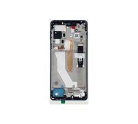 Schermo LCD Assemblato - Motorola - Edge 20 Pro - Bianco - Sostituzione - Telaio Incluso