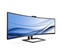 Philips 499P9H Curved Monitor 124 cm (48,8 pollici) (5K, pannello VA, docking station USB-C, webcam, displayport, HDMI)