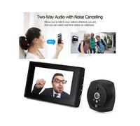 Schermo LCD da 4,5 Pollici Campanello Digitale 2MP Visione Notturna a 145 PIR Occhio per Porta Spioncino Elettronico Spioncino per Videocamera per