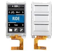 Schermo LCD da 7,6 cm 480 x 320 per Garmin Atemos 100 / Atemos100 Hound Tracker Handheld GPS Display Panel Resistivo Touchscreen Digitizer WD-F2440VH-6FLW a
