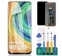 Schermo LCD di ricambio per Huawei Honor 90 Lite, kit di riparazione per Huawei Honor 90 Lite LCD Touch Digitizer (nero, senza cornice)