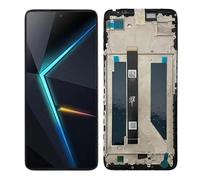 Schermo LCD di ricambio per ZTE nubia Neo 2 ZTE nubia Neo 2 ZTE nubia Neo 2 Z2352N Touch Screen Digitizer Assembly Assembly Kit di riparazione con telaio (nero, con impronte digitali)