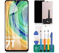 Schermo LCD di ricambio TFT per Oneplus 7T 1+7T, HD1907, HD1905, HD1900, HD1903, display LCD touch da 6,5", kit di riparazione (nero, non originale)