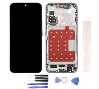 Schermo LCD di visualizzazione per Huawei Nova 14 Schermo Touch inVetro assemblato di Ricambio + Strumenti (con Telaio Argento)