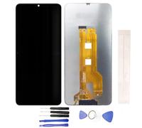 Schermo LCD di visualizzazione per Oppo Realme C61 RMX3933 Schermo Touch inVetro assemblato di Ricambio + Strumenti (Nero)