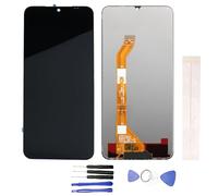 Schermo LCD di visualizzazione per Realme Note 70T 4G RMX5313 Schermo Touch inVetro assemblato di Ricambio + Strumenti (Nero)