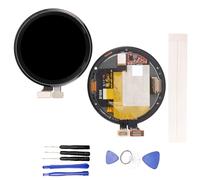 Schermo LCD di visualizzazione per Xiaomi Mi Watch XMWT06/Mi Watch Color Sports XMWTCL01/Mi Watch Revolve Active XMWTCL02 Schermo Touch inVetro assemblato di Ricambio + Strumenti (Nero)
