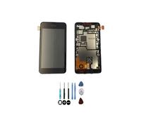 Schermo LCD e vetro touch assemblati - NOKIA - Lumia 530 - Nero - Su chassis - Pezzo di ricambio