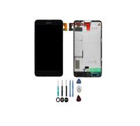 Schermo LCD e vetro touch assemblati su telaio - NOKIA - Lumia 635 - Nero - Pezzo di ricambio