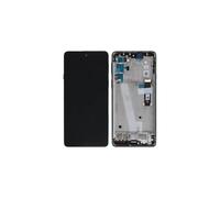 Schermo LCD e Vetro Touch - Motorola - Edge 20 - Colore Grigio - Pezzo di Ricambio Originale