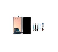 Schermo LCD e Vetro touch Nero senza telaio per Oppo Reno 4 Pro 5G