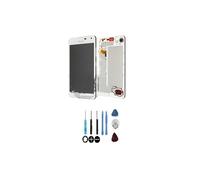 Schermo LCD e vetro touch - NOKIA - Lumia 650 - Originale - Bianco - Assemblati su telaio