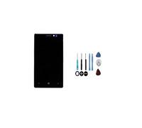 Schermo LCD e vetro touch - NOKIA - Lumia 925 - Nero - Assemblati - Senza telaio