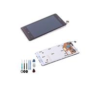 Schermo LCD e vetro touch su chassis - NOKIA - Lumia 800 - Nero - Assemblato - Pezzo di ricambio