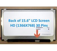 Schermo LCD generico di ricambio per laptop da 15,6", HD, WXGA, 1366 x 768, lucido, compatibile con ASUS X555L X555U X555Y X555D