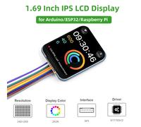 Schermo LCD IPS da 1,69 pollici Interfaccia SPI 240×280 262K Colori Modulo display ST7789V2 per Arduino ESP32 Raspberry Pi 4B 3B+ Zero