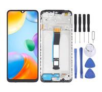 Schermo LCD originale Xiaomi Redmi 10C cornice frame OEM display service pack