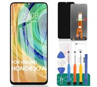 Schermo LCD per Huawei Honor X7A 2023 per Honor X7A Sostituzione dello schermo RKY-LX1, RKY-LX2, RKY-LX3 Touch Digitizer Assembly Kit di riparazione (nero, senza cornice)