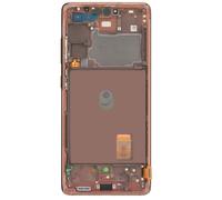 Schermo LCD Ricambio Completo per Galaxy S20 FE 5G, Arancione