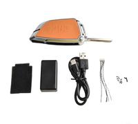 Schermo LCD Smart chiave auto funzione anti-perdita Keyless Entry lega di alluminio 750 mAh per veicoli con pulsante di arresto Start Tasti fisici e telecomando touch screen