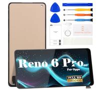 Schermo LCD TFT per Oppo Reno 6 PRO 5G per Oppo Reno 6 PRO 5G PEPM00 CPH2249 Schermo di ricambio per Oppo Reno 6 PRO 5G Touch Screen Digitizer Assembly Kit di riparazione (senza cornice)