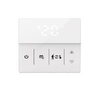 Schermo LCD Tuya Termostato, regolatore di temperatura ambiente riscaldamento caldaia a gas funziona con(Water Heating)