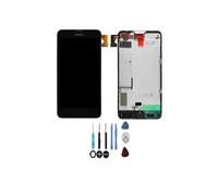 Schermo LCD + vetro touch - NOKIA - Lumia 630 - Nero - Assemblati su telaio - Originale