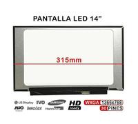 Schermo LED 14" WXGA 315mm per laptop B140XTN07.2 NT140WHM-N44 V8.0
