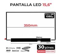 Schermo Led Opaco Da 15.6" Per Portatile N156HCA-EAB Rev.C4 1920X1080 30 Pin 3