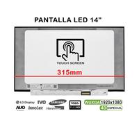 Schermo Led Tattile Da 14" Per Portatile R140NWF5 Ra Hw: 2.1 Fw: 0.0 Fhd 40Pini