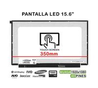 SCHERMO LED TATTILE DA 15.6" PER PORTATILE NV156FHM-T01 350MM FHD 40 PIN