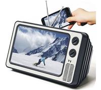 Schermo lente ingrandimento 12" per cellulare smartphone forma TV retrò