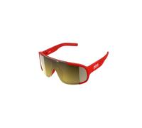 Poc Aspire Wide Fit Sunglasses Rosso Clarity Road/Partly Sunny Gold/CAT3 Prismane Red