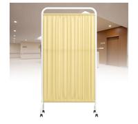 Schermo medico di privacy - parete divisoria portatile a 5 pannelli con ruote per ospedali e reparti sanitari