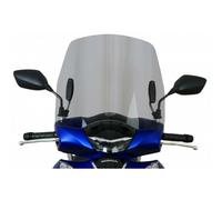 MRA Disco da viaggio per moto, trasparente, con bordo