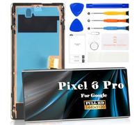 Schermo OLED per Google Pixel 6 Pro, ricambio per Google Pixel 6 Pro, kit di riparazione digitalizzatore LCD per Google Pixel 6 Pro GLUOG G8VOU Touch Screen Display di ricambio con cornice (nero)