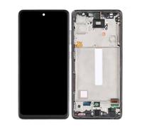 SCHERMO OLED SAMSUNG GALAXY A52S SM-A528B VETRO LCD DISPLAY CON FRAME NERO