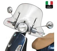 SCHERMO PARABREZZA FACO + KIT ATTACCHI PER PIAGGIO VESPA GTS 125 250 300 2003-19
