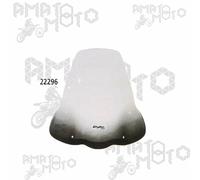 Schermo Parabrezza Trasparente Alto Faco + Staffe - 22296 per Honda Dylan 150