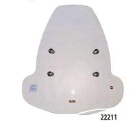Schermo Parabrezza Trasparente Faco + Staffe 22211 Aprilia Leonardo ST 150 2001