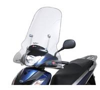 Schermo Parabrezza Trasparente Faco + Staffe cromate 22961 Honda SHi 125 - 2012