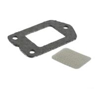 Schermo parascintille e kit di guarnizioni compatibile con ECHO SRM-225 GT-1100 GT-2000 SRM-200 Trimmer parti sostituisce 14586240630 14586642031 per un funzionamento efficiente (1 set)