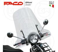 SCHERMO PARAVENTO FACO + KIT ATTACCHI PER PIAGGIO VESPA GTS 125 2012