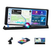 Schermo per Auto 10,26 Pollici Carplay Android Auto Driveplay, Schermo Carplay con Staffa in Piedi Super Link Aggiornamento OTA Supporto Navigazione GPS Controllo Vocale Plug and Play