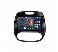 Schermo per Auto con Wireless Carplay per Renault Captur Kaptur Clio Samsung QM3 2013-2016 con Schermo Touchscreen Lettore, Mirror Link, Fm Tipo-C Comandi Al Volante, 4 Nucleo 4G+64G