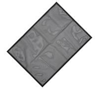 Schermo per Caminetto in Rete PVC Nero, Barriera Sicura per Casa | Passaggio del Calore, Installazione Semplice, Protezione per Animali, Soggiorno