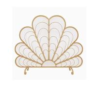 Schermo per camino Schermo for camino, divisorio, intaglio artistico, forma cava for uso domestico, recinto(Gold)