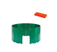 Schermo per Fornello Da Campeggio, Pieghevole con Custodia, 16 Pannelli,