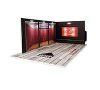 Schermo Per Garage Per Auto Modello - Parcheggio Illuminato da Cannoniera Scala 1/24, Scena Diorama Automatico Collezionabile | Stoccaggio Di Veicoli Illuminati a LED per Decorato