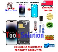SCHERMO PER IPHONE 14 PRO OLED ALTA QUALITA' COME ORIGINALE TOUCH SCREEN VETRO